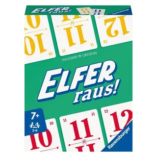 Ravensburger Spiel Ravensburger Elfer raus! Der Klassiker, Kartenspiel 2 - 6 Spieler,...