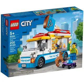 LEGO® LEGO® City 60253 Eiswagen Konstruktionsspielsteine, (200 St)