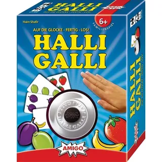 Amigo Spiel + Freizeit GmbH Spiel Spiel Halli Galli Kartenspiel für 2 bis 6 Spieler ab 6 Jahren