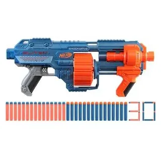 Nerf Blaster Elite 2.0 Shockwave RD-15, 15-Dart Rotationstrommel, Schnellfeuer, 30 Darts