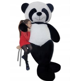 XXL Panda 220 cm groß Stofftier Plüschtier Kuscheltier Teddybär