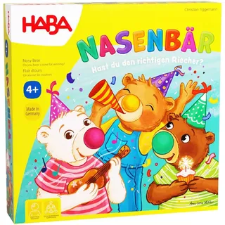 HABA Kinderspiel Legespiel Nasenbär 2010881001