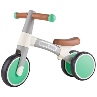 Verstellbares Balance-Dreirad von Hape hellgrau-mintgrün mitwachsend ab 12 Monaten