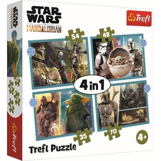4 in 1 Puzzle - Star Wars (Kinderpuzzle)