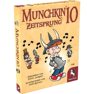 Pegasus Spiele 17227G Munchkin 10: Zeitsprung [Erweiterung] Kartenspiele