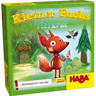 Haba Spiel Supermini-Mitbringspiel Würfelspiel Kleiner Fuchs Tierarzt 1302797001