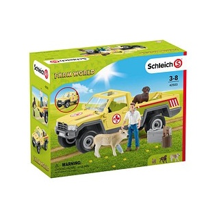 Schleich® Farm World 42503 Tierarztbesuch auf dem Bauernhof Spielfiguren-Set