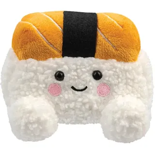 Aurora, 61595, Palm Pals Suhiro Salmon Sushi 5In, Soft Toy, White & Orange