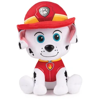 PAW PATROL GUND Marshall Plüschtier, 23 cm - hochwertiges Kuscheltier für Fans der beliebten TV-Serie, ab 1 Jahr empfohlen