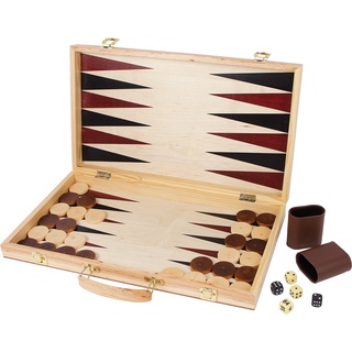 Schach und Backgammon Koffer