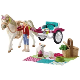 Schleich® Spielfigur Schleich Horse Club Kutsche für Pferdeshow bunt