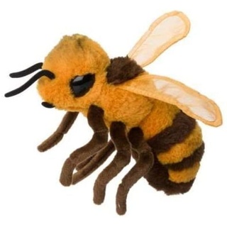 WWF Plüsch 00920 - Biene, Super weiches, lebensecht gestaltetes Plüschtier, 17 cm
