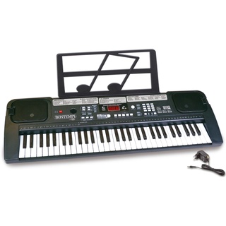 Bontempi 16 6110 6110-Digitales Keyboard 61 Midi-Tasten (C-C), Mehrfarbig