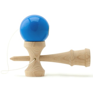 PRECORN Spiel, »Kendama Geschicklichkeitsspiel mit Kugel Holzspielzeug Holz-Kugelfangspiel japanisches Geschicklichkeitsspiel Spielzeug« blau