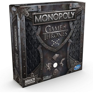 Hasbro Spiel, Brettspiel Monopoly Game of Thrones - mit Musikausgabe (französische Version) schwarz