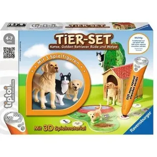 RAVENSBURGER 000744 tiptoi® Tier-Set Golden Retriever