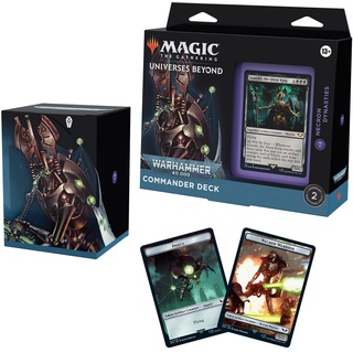 Magic: The Gathering Universes Beyond: Warhammer 40,000 Commander Deck – Necron Dynasties (Englische Version)