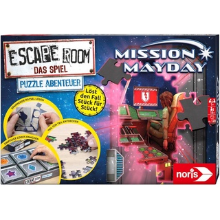 Noris Spiel, Familienspiel Escape Room Das Spiel Puzzle Mission Mayday 606102060