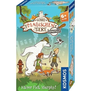 Kosmos 712631 Die Schule der magischen Tiere ermittelt - Klarer Fall, Murphy! kniffliges Detektiv-Spiel, für Kinder ab 6 Jahre, Mitbringsel Kindergeburtstag, Yellow