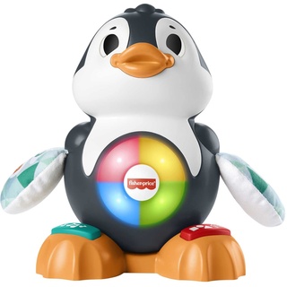 Fisher-Price HCJ59 - BlinkiLinkis Pinguin, Musikspielzeug Babyspielzeug und Kleinkinder, interaktives Lernspielzeug, Babyspielzeug ab 9 Monaten