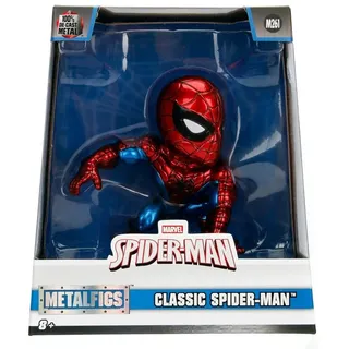 JADA Sammelfigur Sammelfigur MetalFigs Marvel Classic Spider-Man 4 Zoll 10 cm 253221005