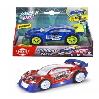 Dickie Toys, Midnight Racer, 2fach sortiert : Midnight Racer - blau