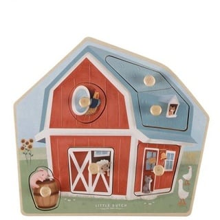 Holzpuzzle Little Farm | Little Dutch