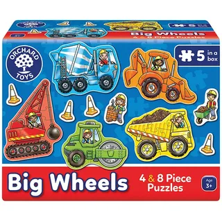 Orchard Toys 32tlg. Puzzle "Big Wheels" - ab 3 Jahren