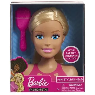 Barbie Mini Styling Head - Blondes Haar