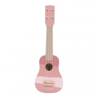 Little Dutch Holz Gitarre pink