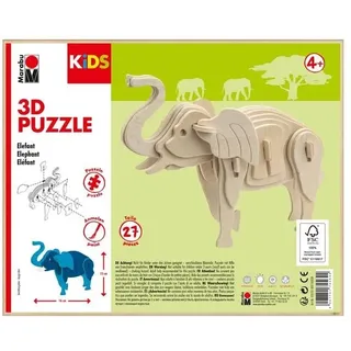 Marabu KiDS 3D Puzzle Elefant