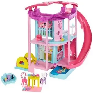 MATTEL HCK77 Barbie Chelsea Haus (pink), Set inkl. Zubehör