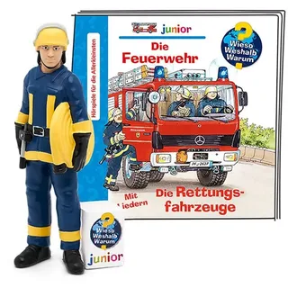 tonies Hörspielfigur Hörfigur Wieso? Weshalb? Warum? junior - Die Feuerwehr/Die Rettungsfah