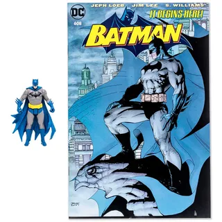 McFarlane DC Page Punchers Actionfigur & Comic Batman (Batman Hush) 8 cm