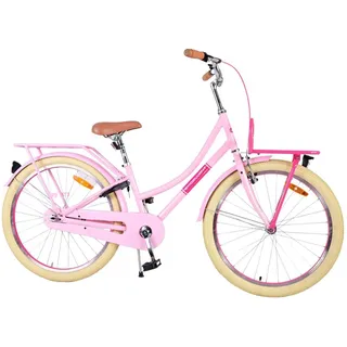 Volare Excellent Kinderfahrrad - Mädchen - 24 Zoll - Rosa - Rosa