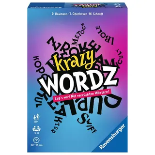 Ravensburger Krazy Wordz, Brettspiel, Familie, 10 Jahr(e), 30 min, Familienspiel