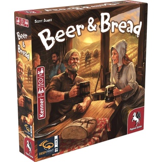 Pegasus Spiele 57809G Beer & Bread (Deep Print Games) Brettspiele
