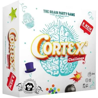 Zygomatic , Cortex Challenge: 2nd Edition , Card Game , Ages 8+ , 2-6 Players , 15 Minutes Playing Time