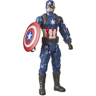 Marvel Avengers Titan Hero Serie Captain America, 30 cm große Action-Figur, Spielzeug für Kinder ab 4 Jahren
