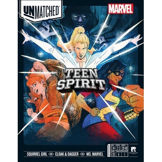 iello Spiel Unmatched Marvel: Teen Spirit, Strategiespiel bunt