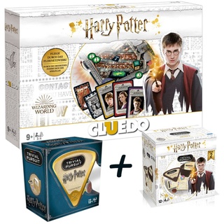 Cluedo - Harry Potter inkl. Trivial Pursuit Vol. 1 + 2 Brettspiel Gesellschaftsspiel Deutsch