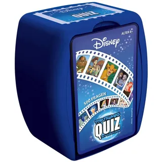 Winning Moves Spiel Top Trumps Quiz Disney Classic, Kartenspiel lila