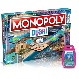 Monopoly - Dubai + Top Trumps Kartenspiel