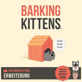 Asmodee - Exploding Kittens - Barking Kittens