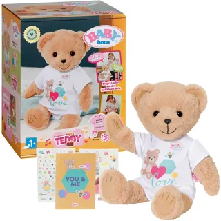 Zapf Creation BABY BORN Kuscheltier Singender Teddy, braun