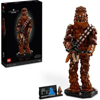 LEGO 75371 Star Wars Chewbacca, Wookie-Figur zum Sammeln, Bogenspanner, Minifigur und Infotafel, Die Rückkehr der Jedi-Ritter, Modell-Bausatz für...