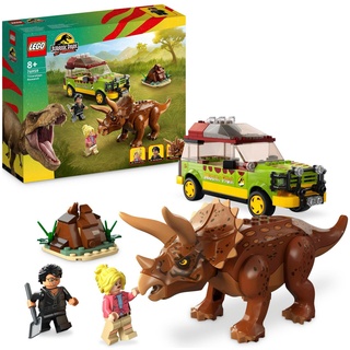 LEGO® Konstruktionsspielsteine Triceratops-Forschung (76959), LEGO® Jurassic Park, (281 St), Made in Europe bunt