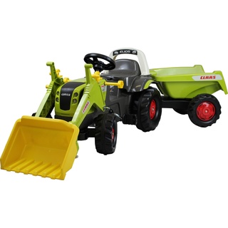 Rolly Toys RollyToys Trettraktor Claas Xerion mit rollyMinitrac Anhänger Traktor mit Hänger