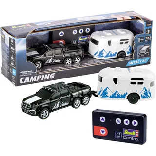 Revell® RC-Auto Revell® control, Mini RC Car mit Wohnwagen, 2,4Ghz schwarz