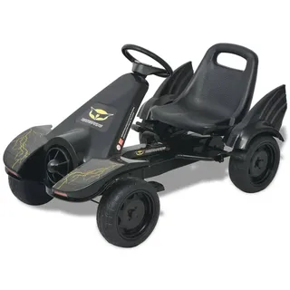 Möbel Pedal Go-Kart mit verstellbarem Sitz Schwarz - Elektrofahrzeuge 80156